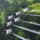Illustration for article titled Look At These Striking Images Of The Thunderbirds Soaring Over Telluride